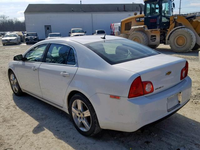 1G1ZD5E14BF368281 - 2011 CHEVROLET MALIBU 2LT WHITE photo 3