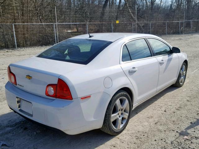 1G1ZD5E14BF368281 - 2011 CHEVROLET MALIBU 2LT WHITE photo 4