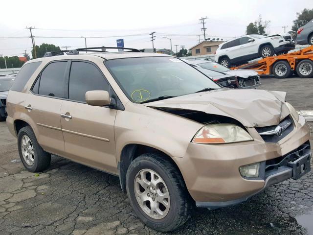 2HNYD188X2H515913 - 2002 ACURA MDX TOURIN GOLD photo 1