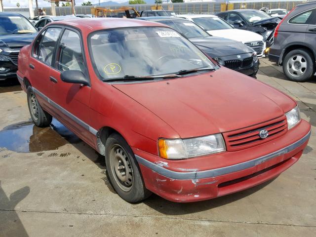 JT2EL43A0M0081945 - 1991 TOYOTA TERCEL DEL RED photo 1