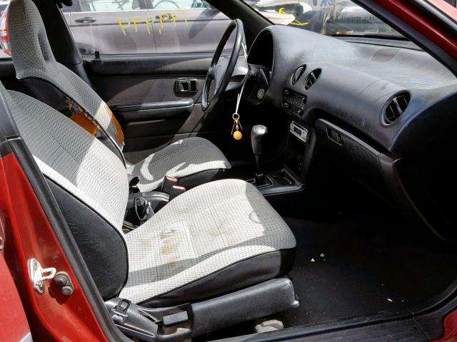 JT2EL43A0M0081945 - 1991 TOYOTA TERCEL DEL RED photo 5