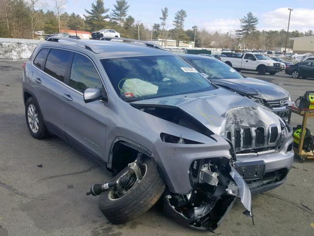 1C4PJMCS3HW579980 - 2017 JEEP CHEROKEE L GRAY photo 1