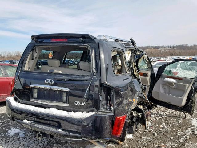 5N3AA08D78N904177 - 2008 INFINITI QX56 BLACK photo 4