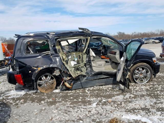 5N3AA08D78N904177 - 2008 INFINITI QX56 BLACK photo 9