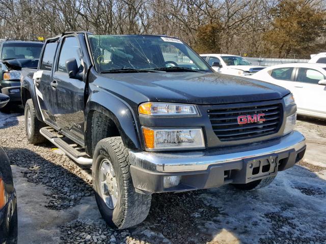 1GTDT136658113099 - 2005 GMC CANYON BLACK photo 1