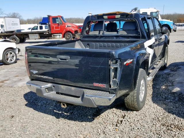 1GTDT136658113099 - 2005 GMC CANYON BLACK photo 4