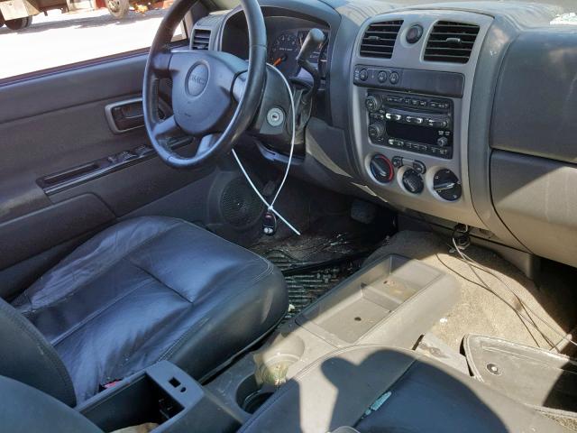 1GTDT136658113099 - 2005 GMC CANYON BLACK photo 5