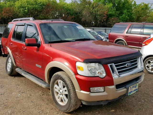 1FMEU64E68UA70055 - 2008 FORD EXPLORER E RED photo 1