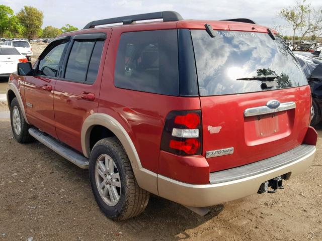 1FMEU64E68UA70055 - 2008 FORD EXPLORER E RED photo 3