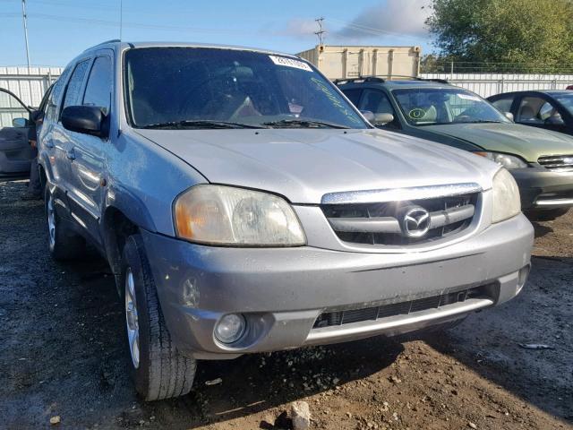 4F2CU08151KM07834 - 2001 MAZDA TRIBUTE LX SILVER photo 1