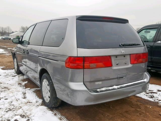 2HKRL1854YH553026 - 2000 HONDA ODYSSEY LX SILVER photo 3