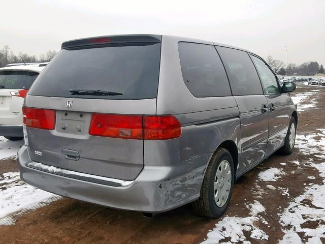 2HKRL1854YH553026 - 2000 HONDA ODYSSEY LX SILVER photo 4