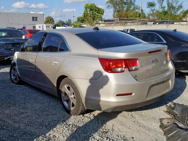 1G11B5SL6EF212899 - 2014 CHEVROLET MALIBU LS GOLD photo 3