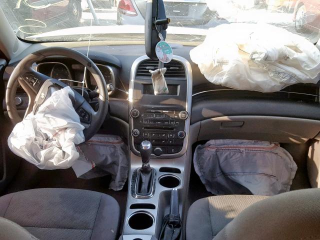 1G11B5SL6EF212899 - 2014 CHEVROLET MALIBU LS GOLD photo 9