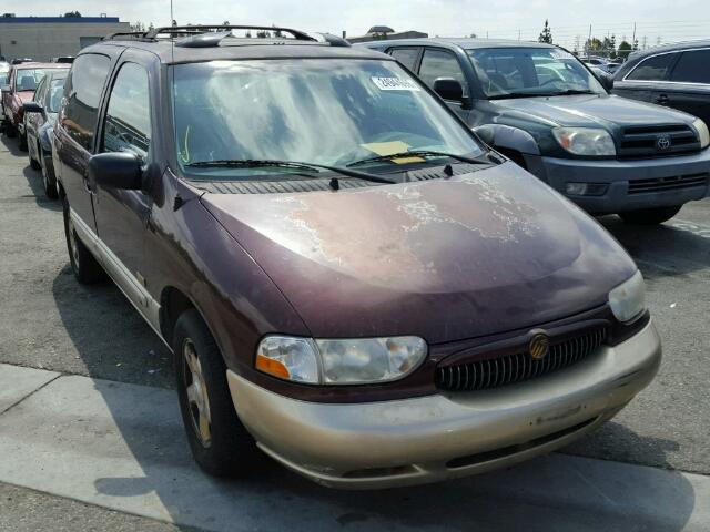 4M2XV14T9YDJ05693 - 2000 MERCURY VILLAGER E BURGUNDY photo 1