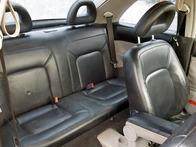 3VWCC21C2YM439683 - 2000 VOLKSWAGEN NEW BEETLE თეთრი ფოტო 6