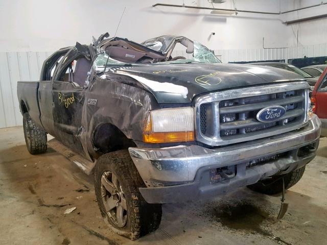 1FTSW31F8YEA58495 - 2000 FORD F350 SRW S BLACK photo 1