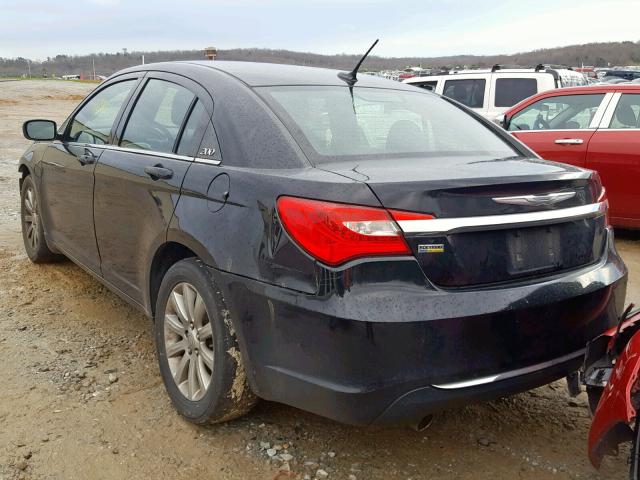 1C3CCBBG2DN573263 - 2013 CHRYSLER 200 TOURIN BLACK photo 3