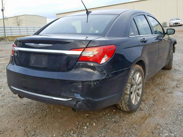 1C3CCBBG2DN573263 - 2013 CHRYSLER 200 TOURIN BLACK photo 4