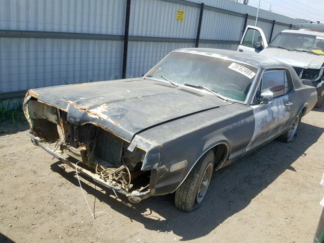 8F91C578997 - 1968 MERCURY COUGAR GRAY photo 2