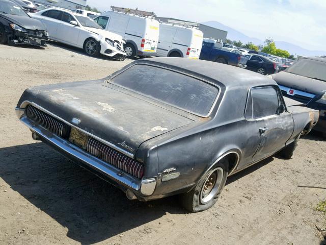 8F91C578997 - 1968 MERCURY COUGAR GRAY photo 4