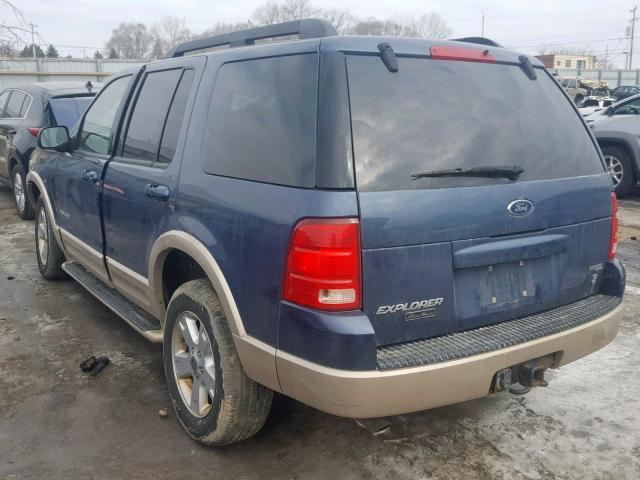 1FMDU74WX5UB25242 - 2005 FORD EXPLORER E BLUE photo 3