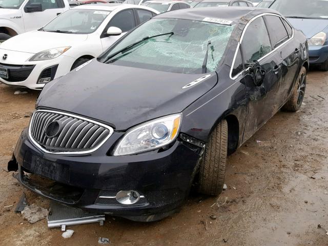 1G4PW5SK7G4174901 - 2016 BUICK VERANO SPO BLACK photo 2