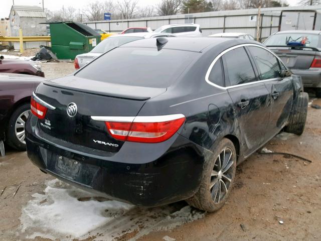 1G4PW5SK7G4174901 - 2016 BUICK VERANO SPO BLACK photo 4