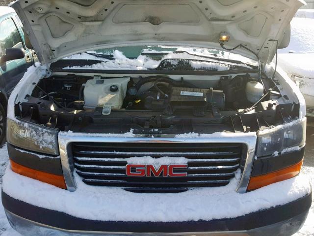 1GJHG39K781101183 - 2008 GMC SAVANA G35 WHITE photo 7