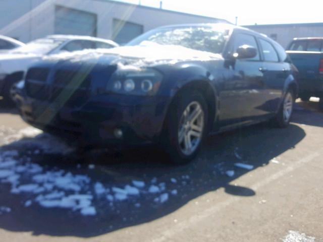 2D4FV48T65H693258 - 2005 DODGE MAGNUM SE BLUE photo 2