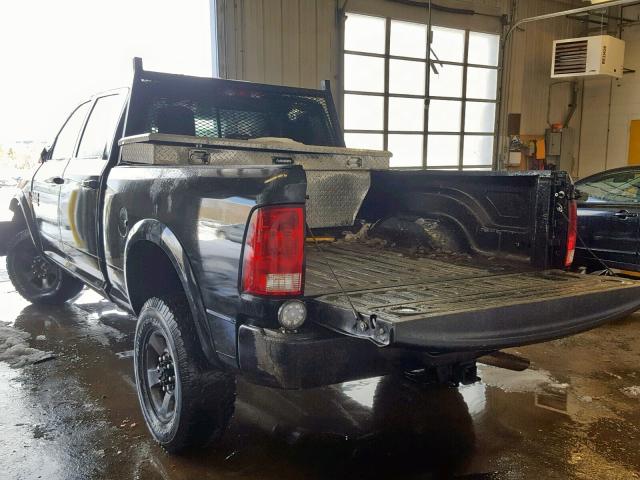 3C6UR5DJ4HG779537 - 2017 RAM 2500 SLT შავი ფოტო 3