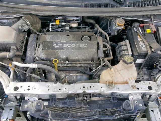 1G1JB5SG7E4127701 - 2014 CHEVROLET SONIC LS SILVER photo 7