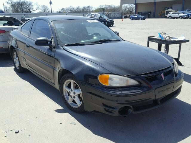 1G2NW12E8XM829201 - 1999 PONTIAC GRAND AM G BLACK photo 1