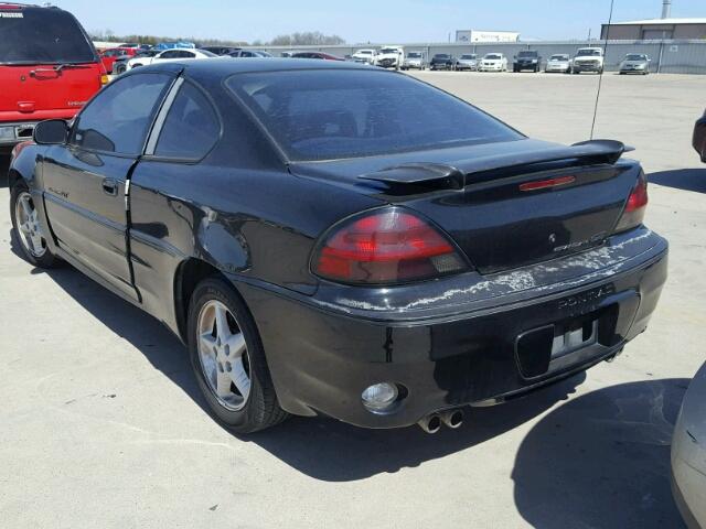 1G2NW12E8XM829201 - 1999 PONTIAC GRAND AM G BLACK photo 3