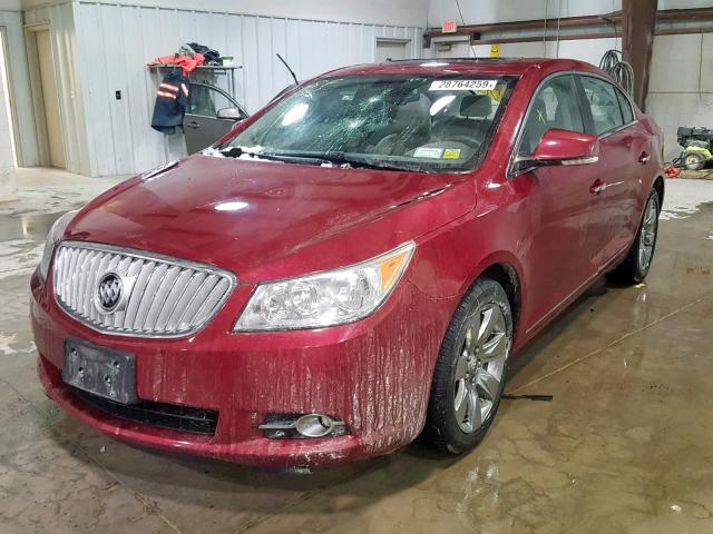 1G4GD5E38CF271629 - 2012 BUICK LACROSSE P RED photo 2