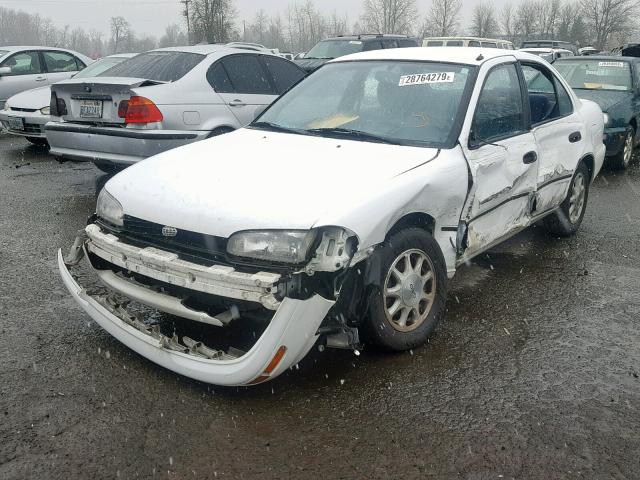 1Y1SK5385PZ039833 - 1993 GEO PRIZM LSI WHITE photo 2