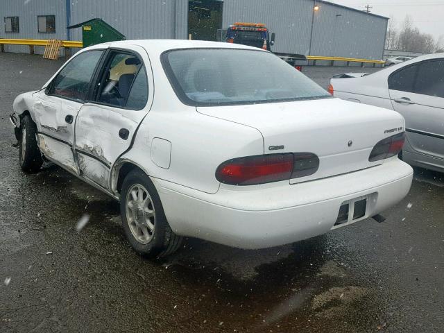 1Y1SK5385PZ039833 - 1993 GEO PRIZM LSI WHITE photo 3