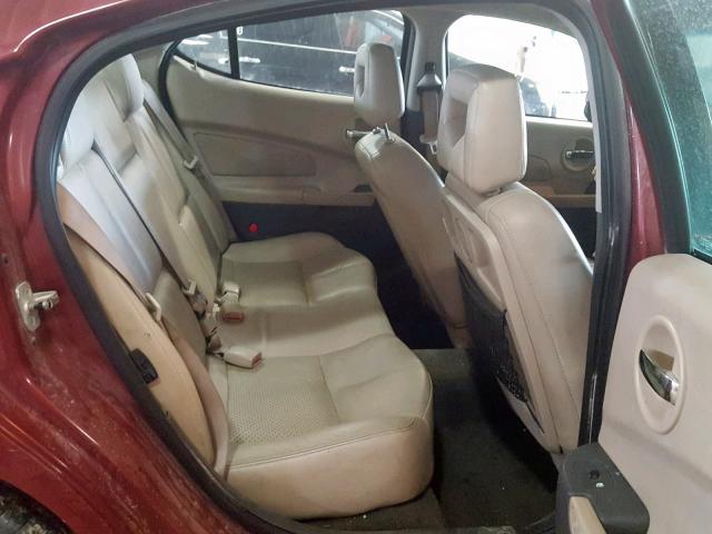 2G2WS522141104611 - 2004 PONTIAC GRAND PRIX RED photo 6