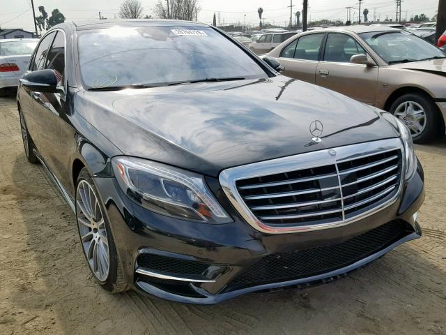 WDDUG8CB5FA098766 - 2015 MERCEDES-BENZ S 550 BLACK photo 1