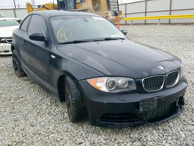 WBAUC73529VF25943 - 2009 BMW 135 I BLACK photo 1