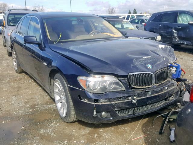 WBAHL83596DT03373 - 2006 BMW 750 I BLUE photo 1