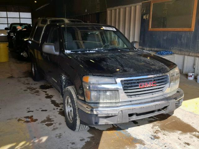 1GTCS198458171462 - 2005 GMC CANYON BLACK photo 1