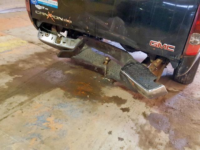 1GTCS198458171462 - 2005 GMC CANYON BLACK photo 9