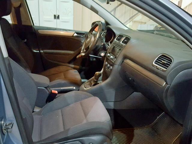 WVWDM7AJ9CW009142 - 2012 VOLKSWAGEN GOLF 蓝色 照片 5