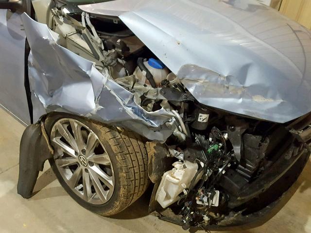 WVWDM7AJ9CW009142 - 2012 VOLKSWAGEN GOLF 蓝色 照片 9