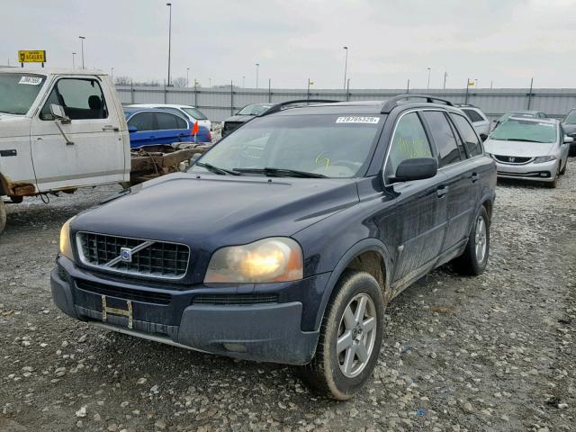 YV4CZ592X61292132 - 2006 VOLVO XC90 BLUE photo 2