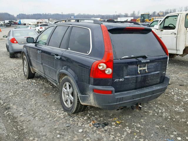 YV4CZ592X61292132 - 2006 VOLVO XC90 BLUE photo 3