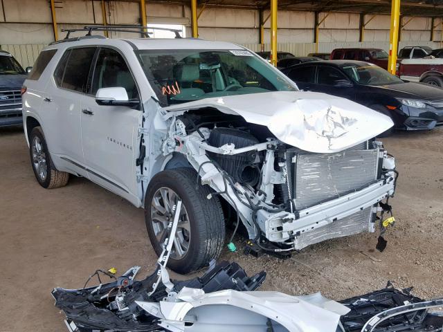 1GNERKKW9JJ139829 - 2018 CHEVROLET TRAVERSE P WHITE photo 1