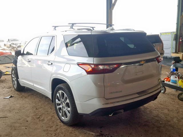 1GNERKKW9JJ139829 - 2018 CHEVROLET TRAVERSE P WHITE photo 3