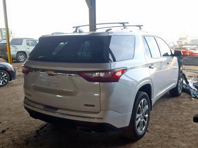 1GNERKKW9JJ139829 - 2018 CHEVROLET TRAVERSE P WHITE photo 4